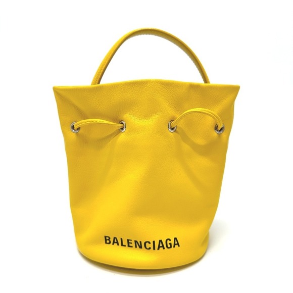 BALENCIAGA Yellow Shoulder Bag - Picture 1 of 14